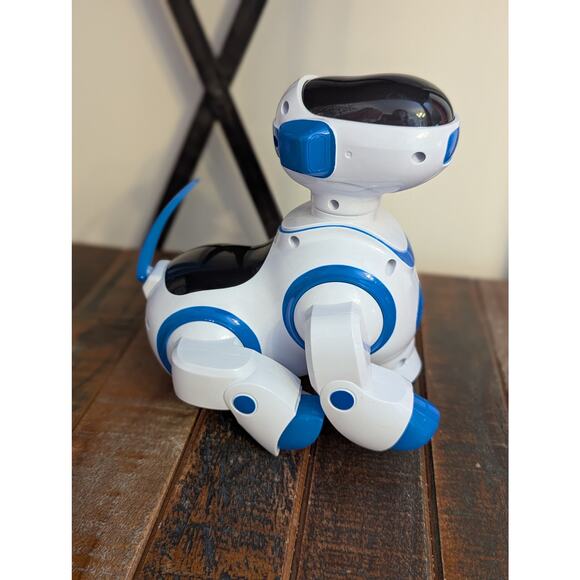 Liberty Imports Robot Dog Toy Bump+Go Electronic Pet Puppy Walks Music Lights! - Picture 3 of 7